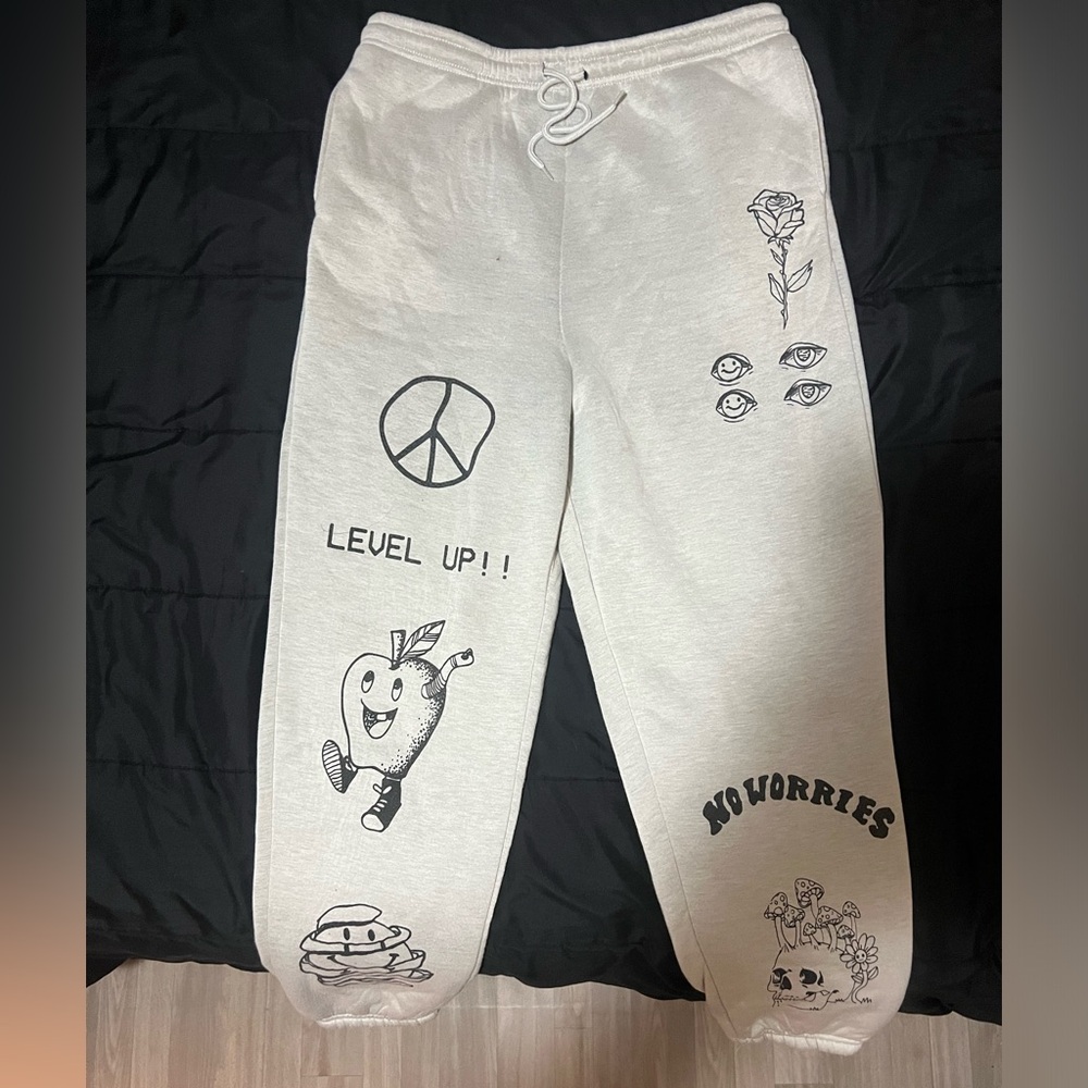 Grey joggers